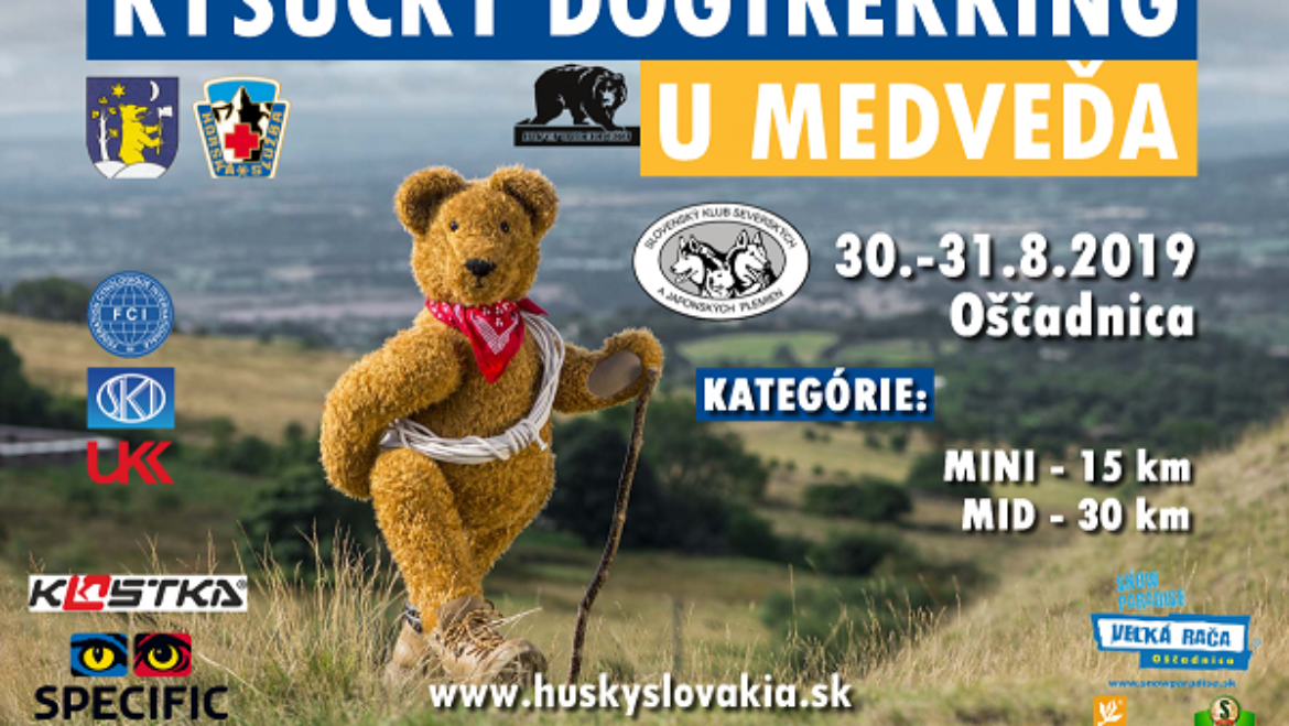 30.-31.8.2019<br>Kysucký dogtrekking