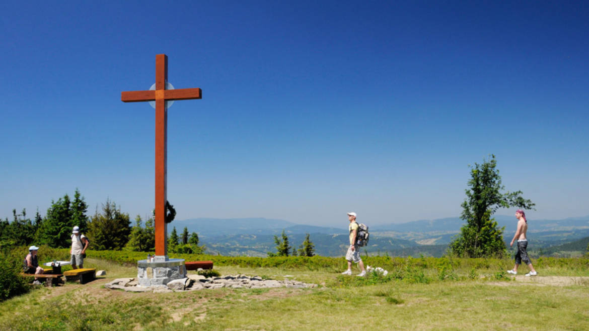 Ascent to the top of Veľká Rača