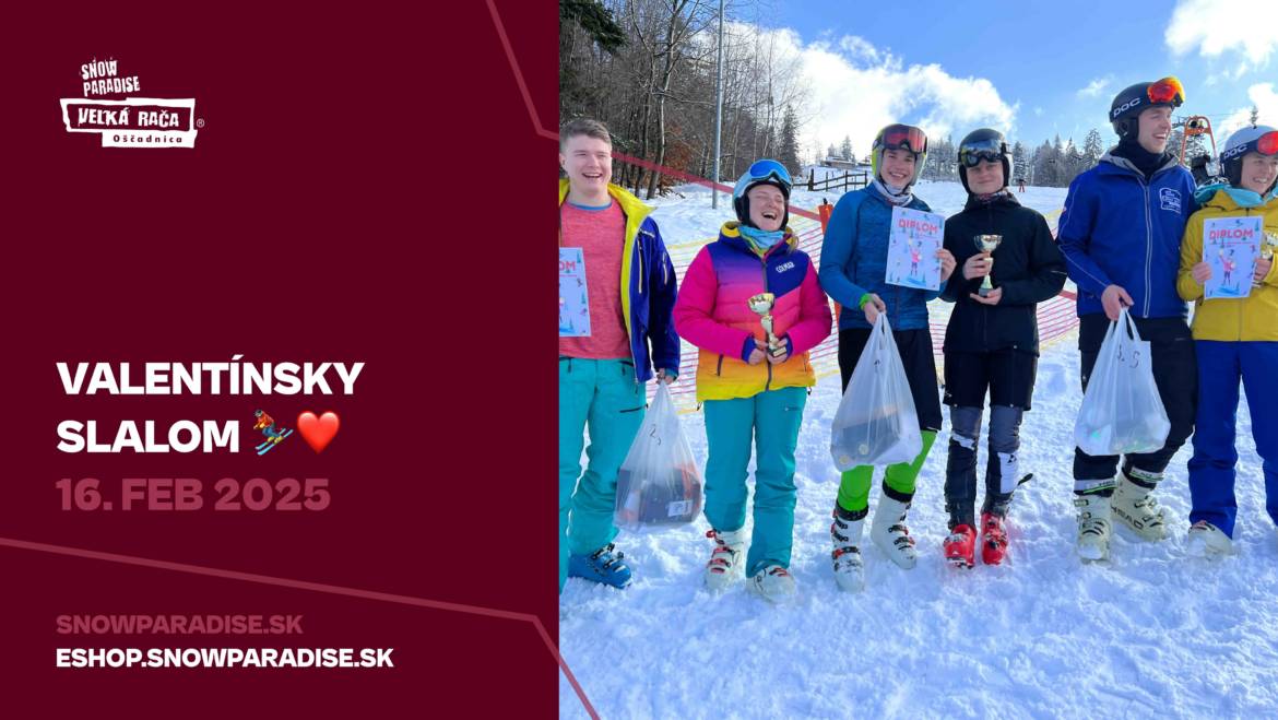 Valentínsky slalom 2025 | Súťaž párov v obrovskom slalome