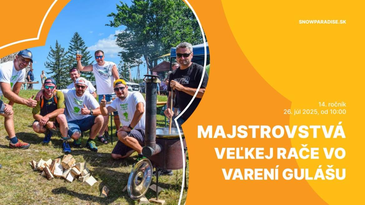 Majstrovstvá Veľkej Rače vo varení gulášu | 14. ročník