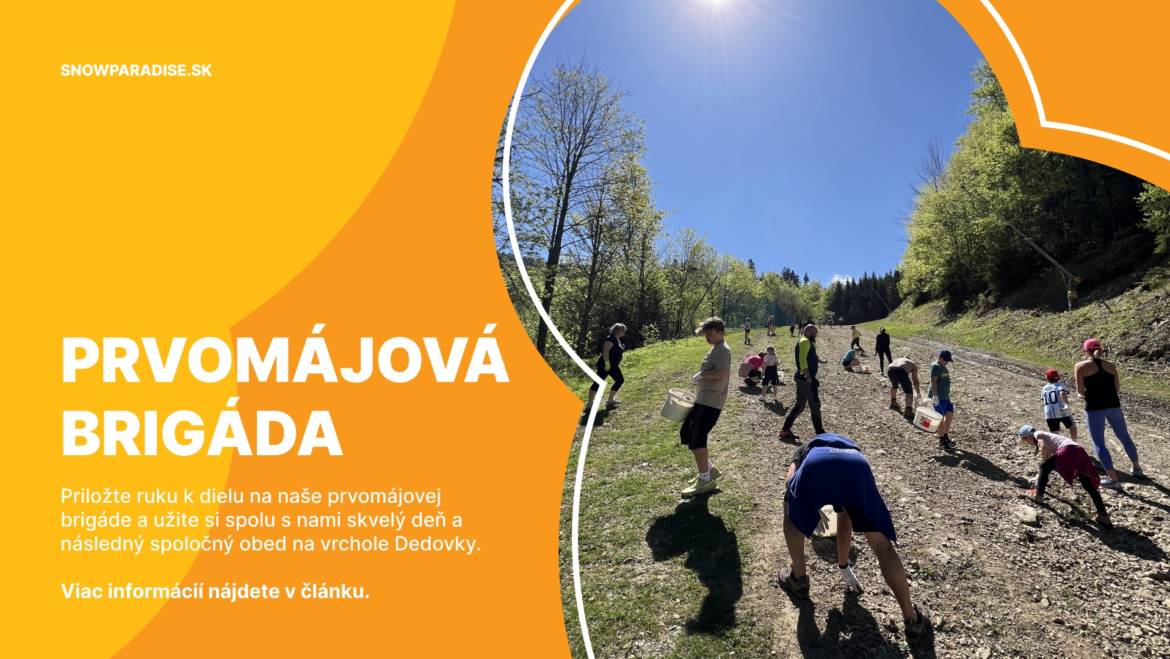 Prvý máj v Snowparadise