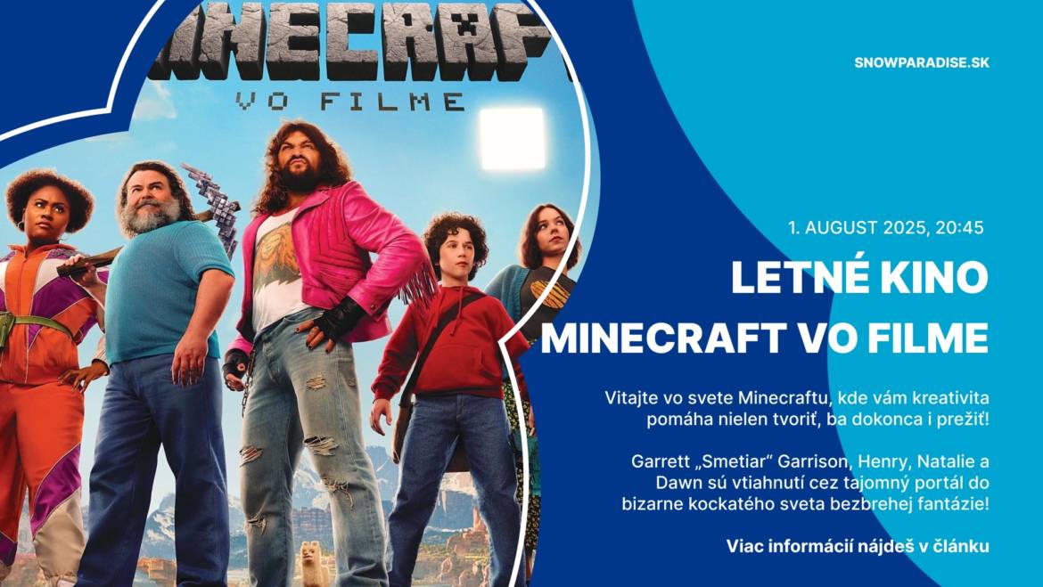 Letné kino | Minecraft vo filme