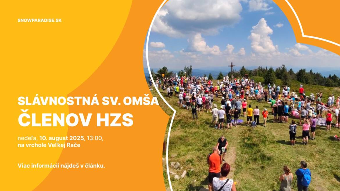 Slávnostná sv. omša členov HZS na Veľkej Rači