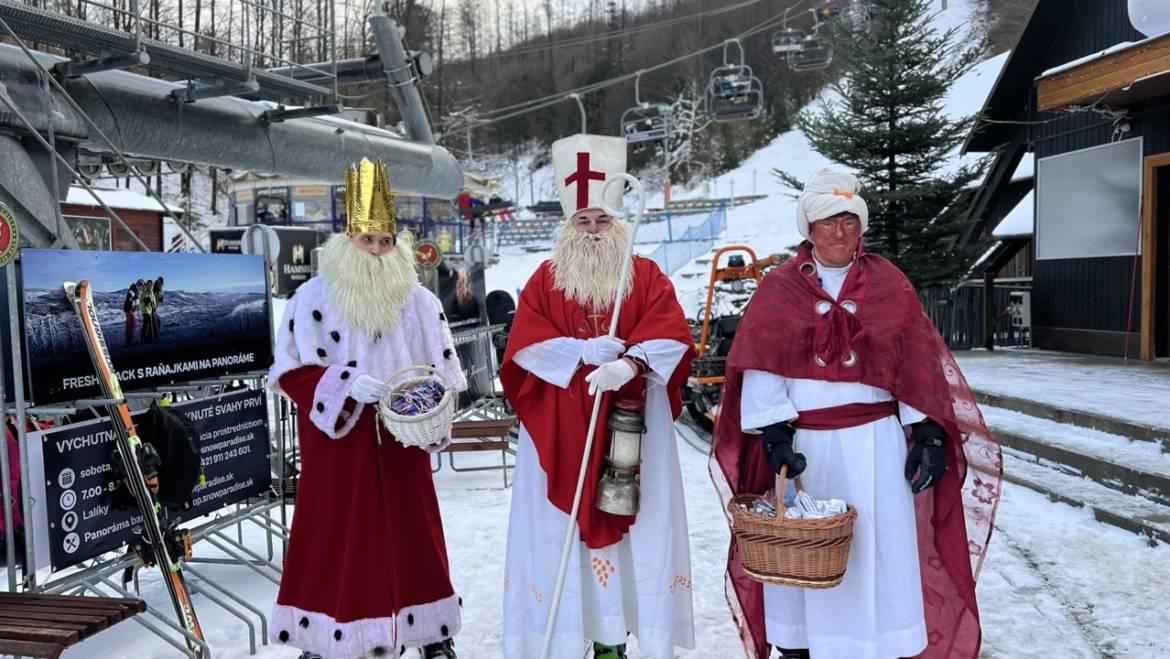 Traja Králi na svahu