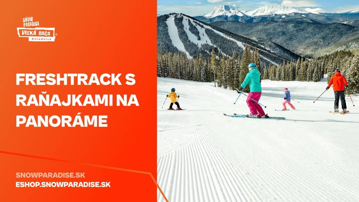 Freshtrack s raňajkami na Panoráme