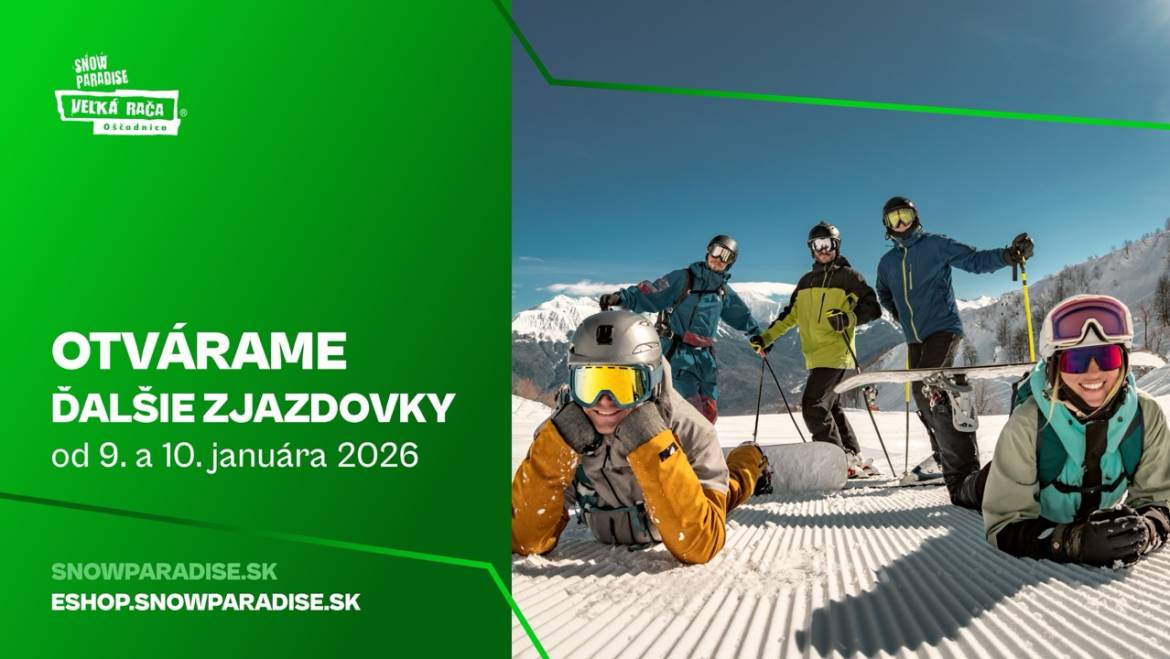 Otvárame ďalšie zajzdovky