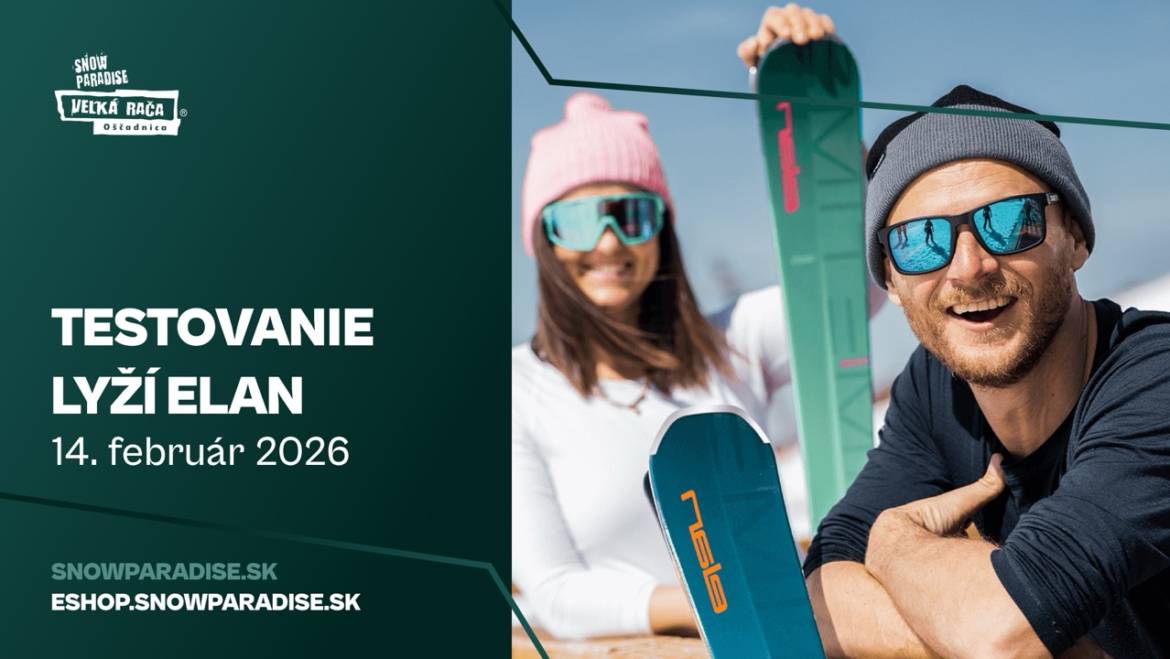 Testovanie lyží ELAN